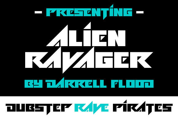Alien Ravager Font for Bold Digital Design