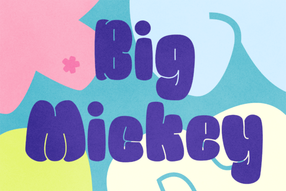 Big Mickey: A Playful Display Font for Web Design