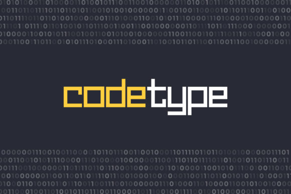 Codetype: The Squared Display Font for Handmade Branding
