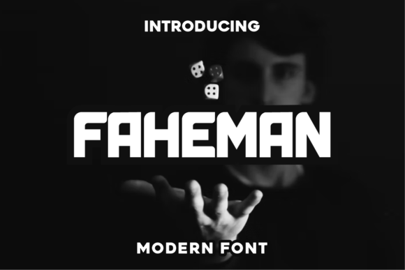 Faheman Font for Bold Branding and Eye-Catching Design