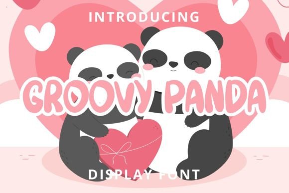 Groovy Panda: A Playful Display Font for Retro Branding