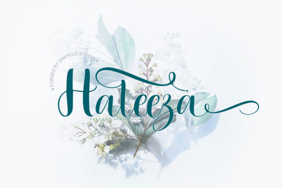 Haleeza: A Timeless Handwritten Font for Creative Projects