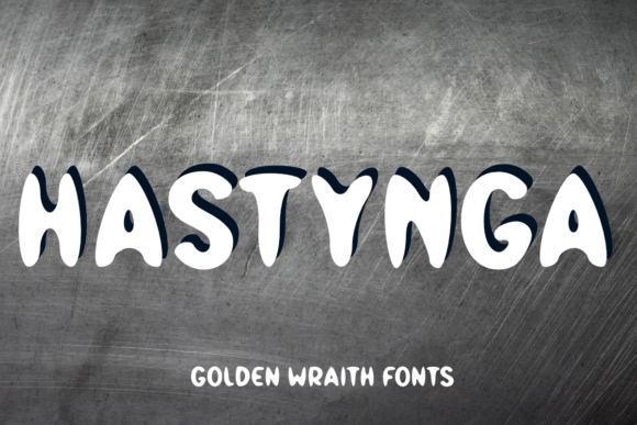 Hastynga: A Bold Display Font for Modern Editorial Design