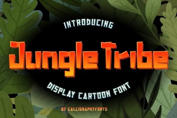 Jungle Tribe Font for Handmade Creations and Branding