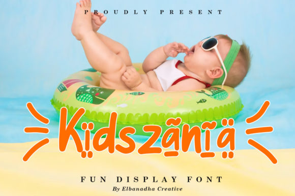 Kidszania: The Quirky Display Typeface for Modern Editorial Design