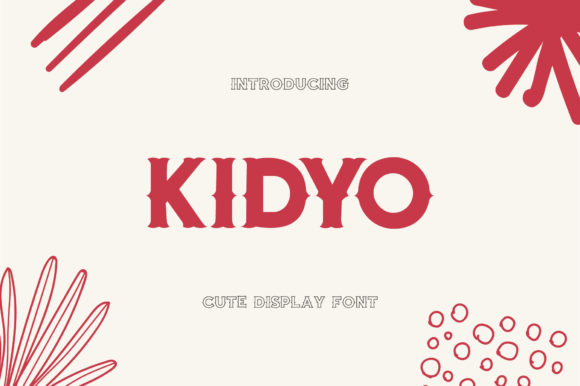 Kidyo: A Western Display Font for Bold Branding