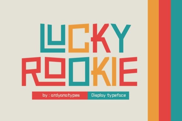 Lucky Rockie: A Bold Display Font That Makes Designs Come Alive