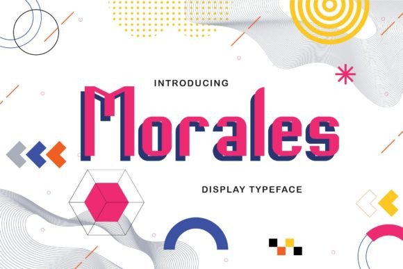 Morales: A Charming Display Font for Creative Makers
