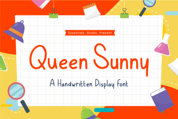Queen Sunny: A Friendly Handwritten Font for Creative Projects