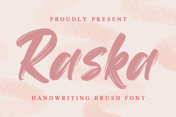 Raska: A Modern Brush Font for Editorial Design