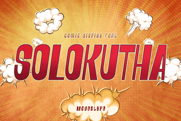 Solokutha: A Playful Display Font for Modern Editorial Design