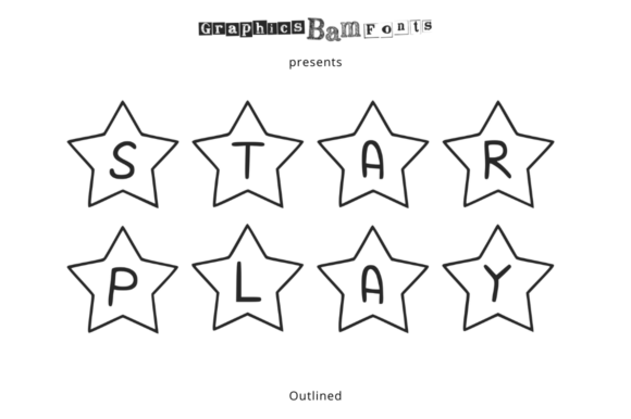 Star Play Outlined for Eye-Catching Campaign Designs