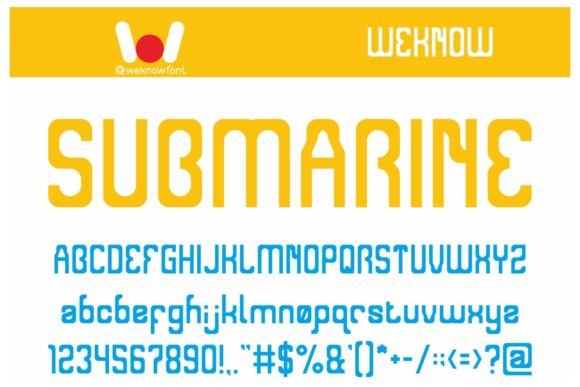 Submarine Font for a Polished Brand Look