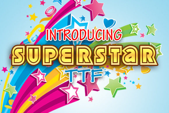 Superstar Font for Bold Branding and Eye-Catching Designs