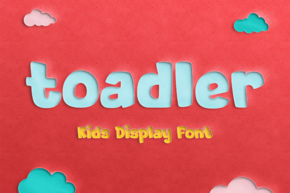 Toadler - A Playful Font for Kids' Content and More