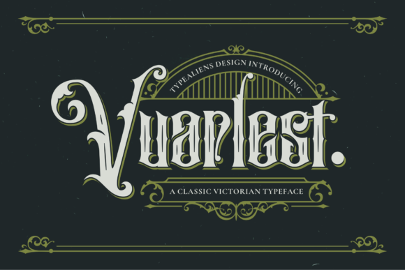 Vuarlest: A Vintage Serif Font for Authentic Branding